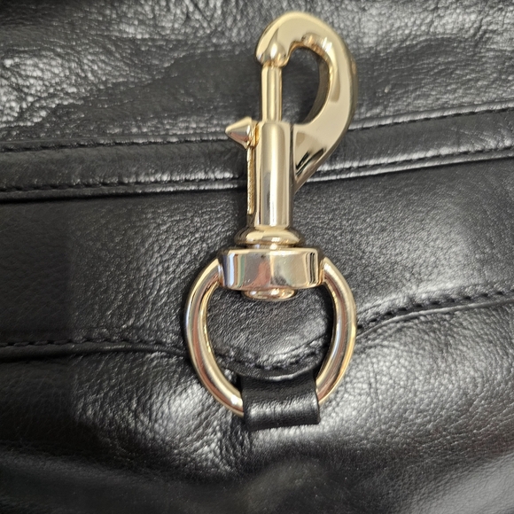 Rebecca Minkoff Mac Daddy NWOT Extra Fringe Dust Cover Black with Gold Hardware - Picture 16 of 16